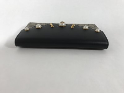 Gucci Supreme Pearl Clutch