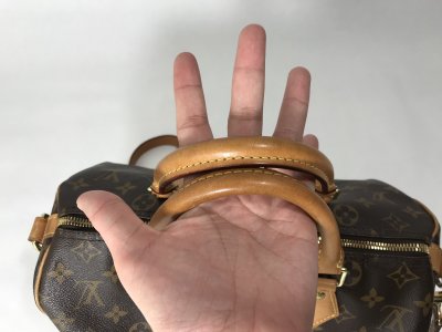 Louis Vuitton Speedy 30 Bandolier Monogram Canvas