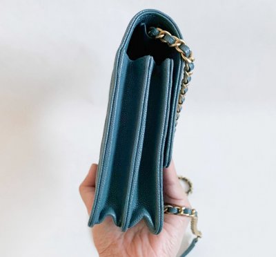 Chanel Crossbody Blue Caviar GHW