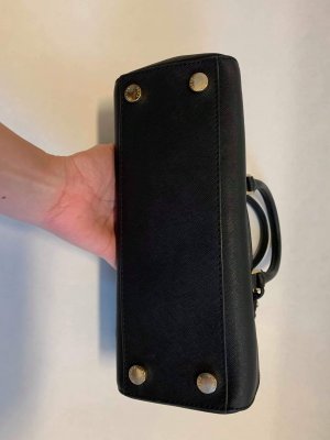 Michael Kors Ava Medium Black Leather