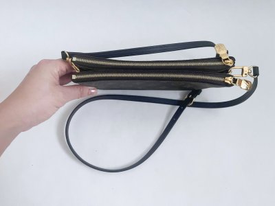 Louis Vuitton Double Zip Crossbody Bag