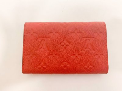 Louis Vuitton Curieuse Compact
Red Empriente Wallet