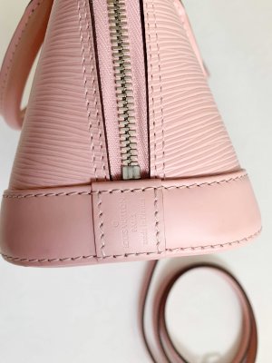 Louis Vuitton Alma BB EPI PINK Leather