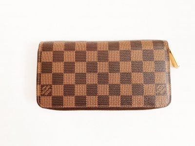 Louis Vuitton Zippy Long Wallet Damier Canvas