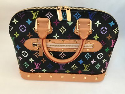 Louis Vuitton Alma PM Multicolore Black