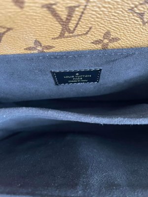 Louis Vuitton Pochette Metis Reverse Monogram Canvas