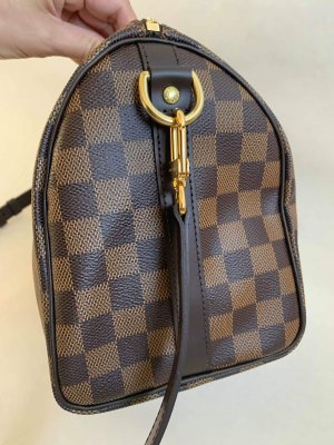 Louis Vuitton Speedy 25 Bandoliere Damier Canvas