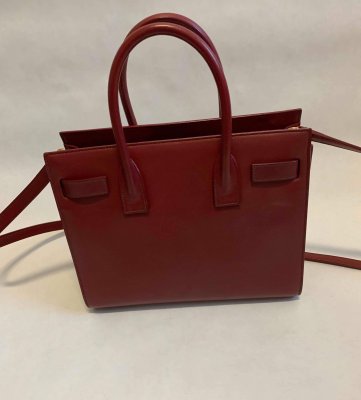 Saint Lauren Sac De Jour Leather Handbag