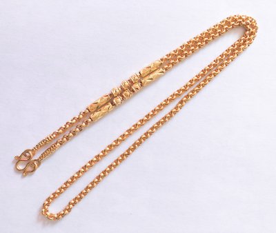 Gold 23K, Necklace 15.2g