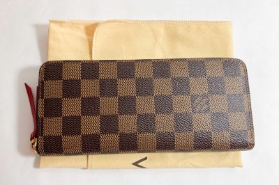 Louis Vuitton Clemence Wallet Damier Canvas