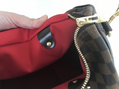 Louis Vuitton Speedy 30 Damier Canvas Bandolier