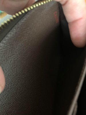 Louis Vuitton Zippy Long Wallet Damier Canvas