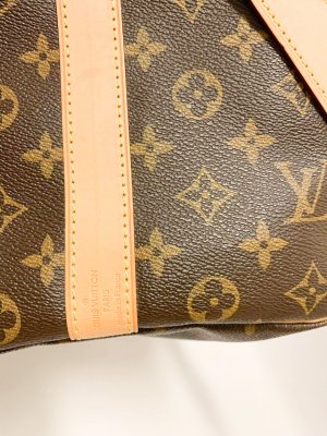 Louis Vuitton KeepAll 50 Bandolier Monogram Canvas
