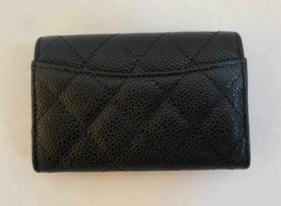 Chanel Classic Flap Coin Purse Black Caviar