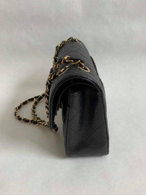Chanel Timeless Classic Small in Black Caviar GHW