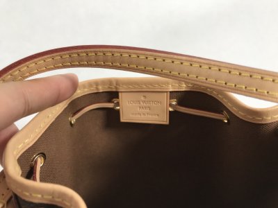 Louis Vuitton Nano Noe Monogram Cancas
