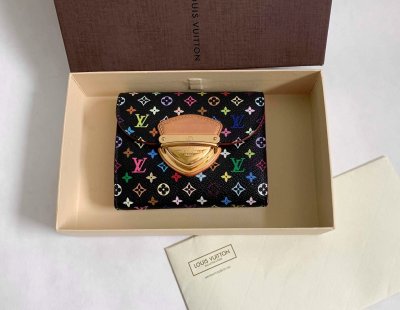 Louis Vuitton Compact Wallet Multicolor