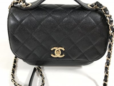 Chanel Business Affinity Black Caviar
