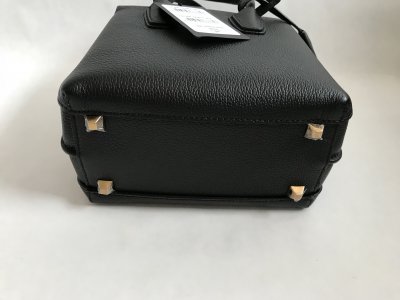 MCM Mila tote mini black leather