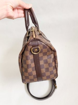 Louis Vuitton Speedy 25 Bandolier Damier Canvas