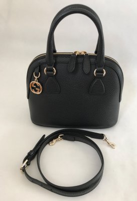 Gucci mini handbag in black leather