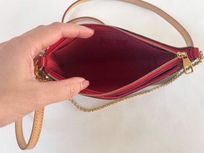 Louis Vuitton Pallas Clutch Monogram Canvas