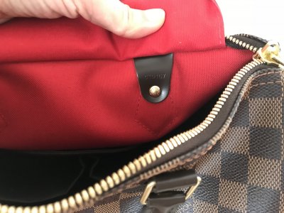 Louis Vuitton Speedy 30 Bandolier Damier Canvas