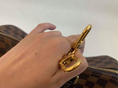 Louis Vuitton Speedy 30 Bandolier Damier Canvas