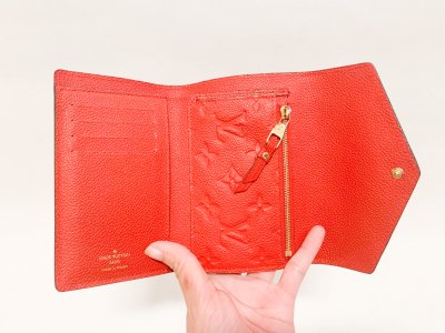 Louis Vuitton Curieuse Compact
Red Empriente Wallet