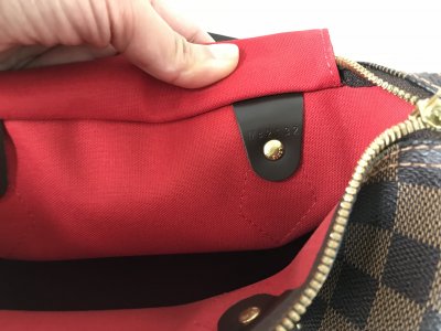 Louis Vuitton Speedy 30 Bandolier Damier Canvas