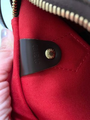 Louis Vuitton Speedy 25 Bandolier Damier Canvas