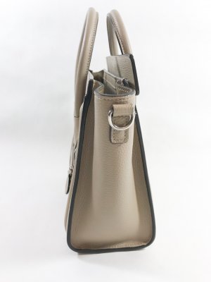 Celine Nano in Beige Calf Leather