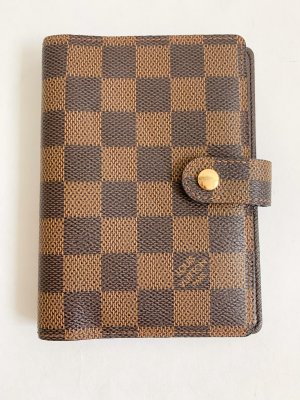 Louis Vuitton Small Ring Agenda Cover Damier Canvas