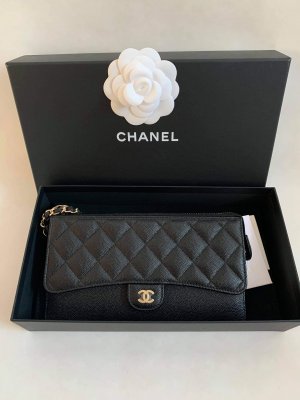 Chanel Clutch in Black Caviar