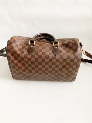 Louis Vuitton Speedy 35 Bandolier Damier Canvas