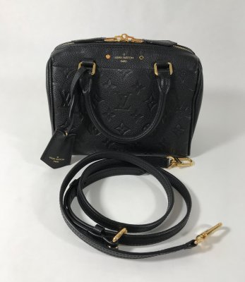 Louis Vuitton Speedy 20 Empriente Black