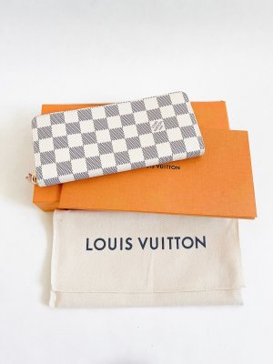 Louis Vuitton Clemence Wallet in Damier Azur Canvas