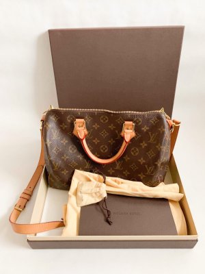 Louis Vuitton Speedy 30 Bandolier Monogram Canvas
