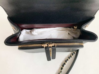 Chanel Business Affinity Black Caviar GHW