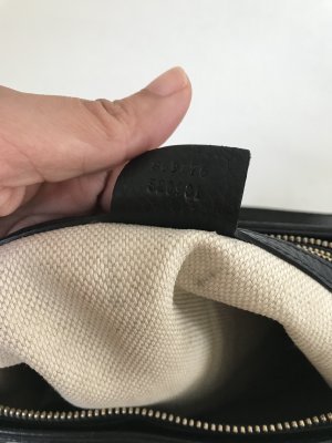 Gucci Handbag in black leather