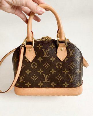 Louis Vuitton Alma BB Monogram Canvas