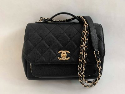 Chanel Business Affinity Black Caviar GHW