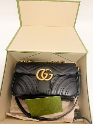 Gucci Marmont Black Leather