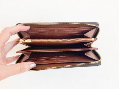 Louis Vuitton Zippy Wallet in Monogram Canvas