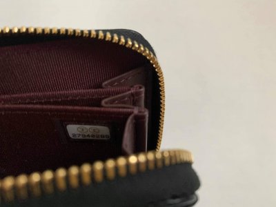 Chanel Zippy Coin Purse Black Caviar