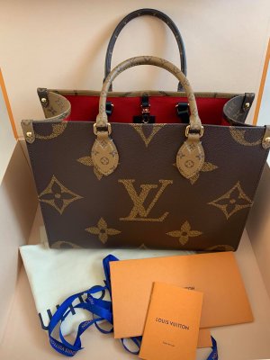 Louis Vuitton Onthego MM Reverse Monogram Canvas.