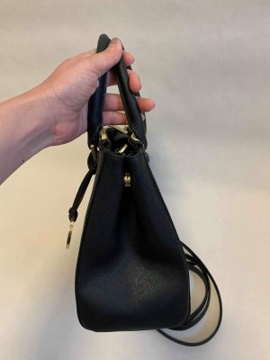 Michael Kors Ava Medium Black Leather