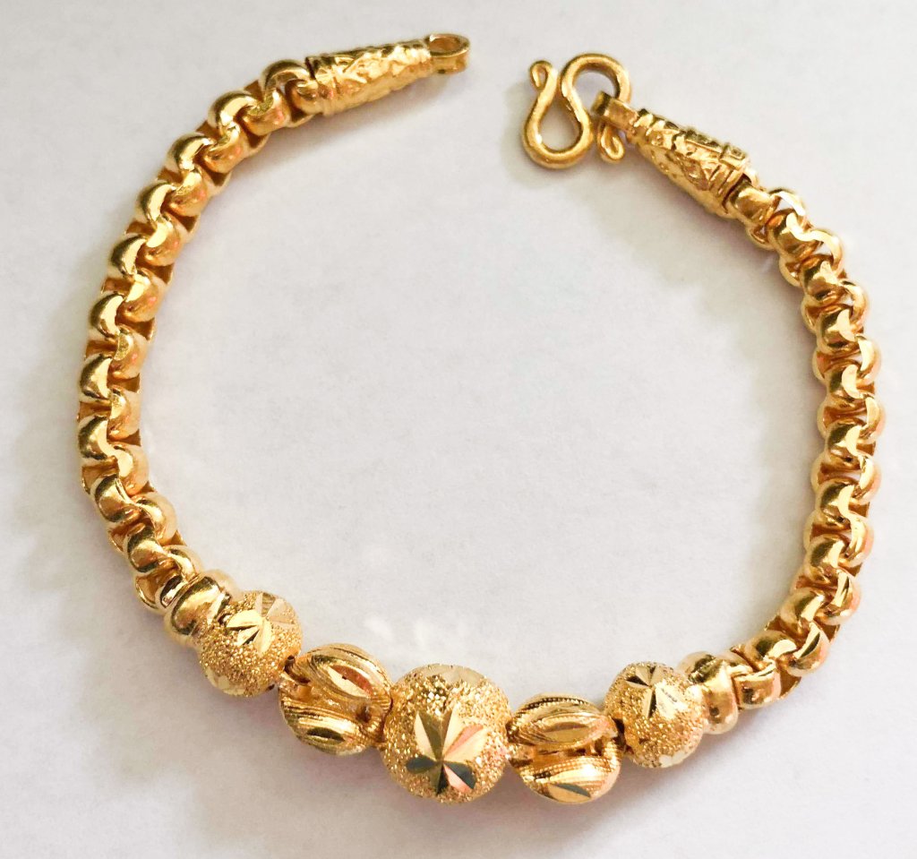 Gold 23K, Bracelet 15.2g - Lyxen.se