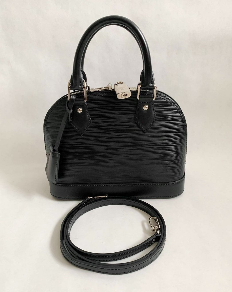 Louis Vuitton Black Epi Leather Mini Alma Bag at 1stDibs  lv alma bb, louis  vuitton alma bb, alma bb louis vuitton